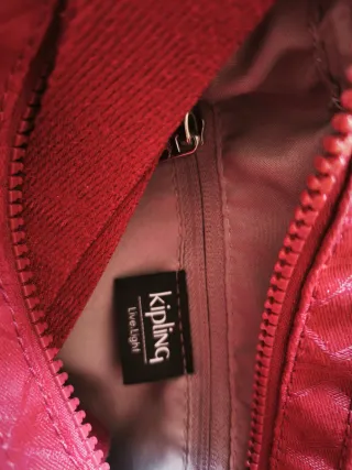 Bolso Kipling Granate Pequeño