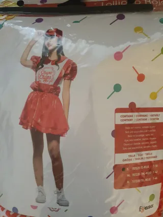 Disfraz Chupa Chups Talla S