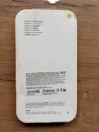 Funda Silicona iPhone X Roja