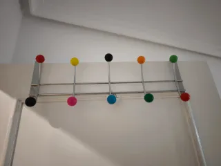 Perchero de puerta multicolor nuevo