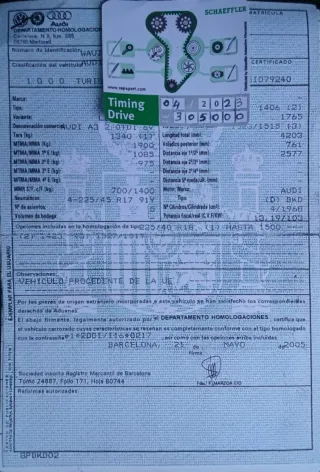 Audi A3 p8 2.0 TDI 140