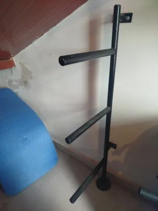 Soporte para discos y barras