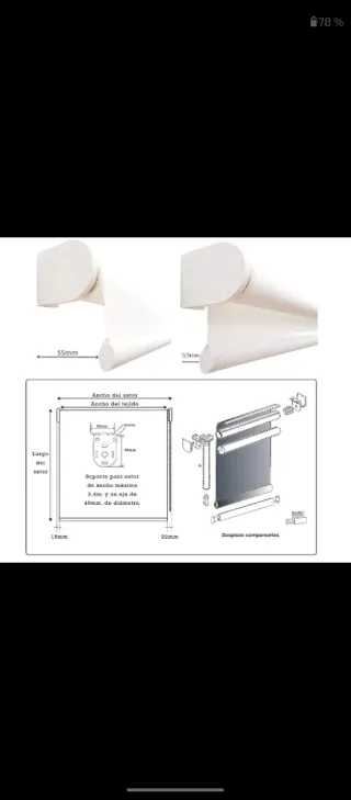 Estor Eclipse/Opaco y Térmico
