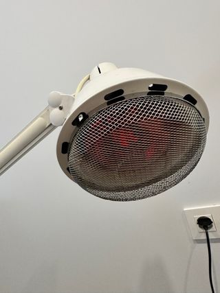 Lámpara infrarrojos fisioterapia luz roja