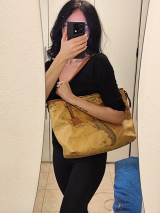 Borsa a spalla shopper Alviero Martini