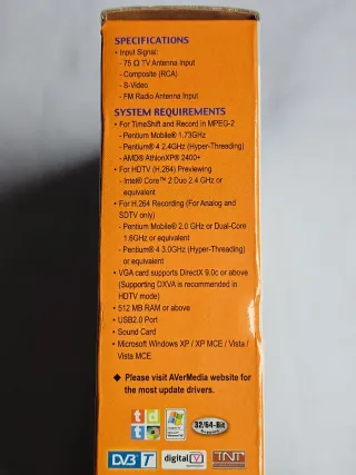 Avermedia AverTV Hybrid Volar HX TDT USB