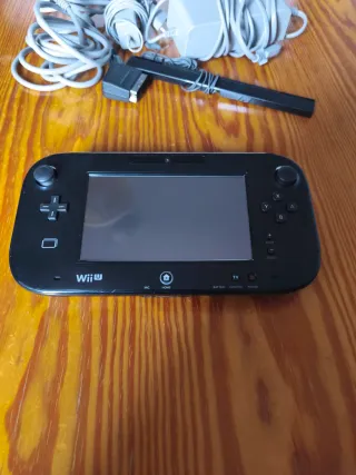 Nintendo Wii U Negra Completa