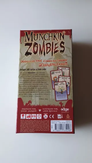 Munchkin Zombies Juego de Cartas (en español)
