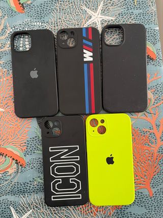 Fundas iPhone Apple (Pack 5)
