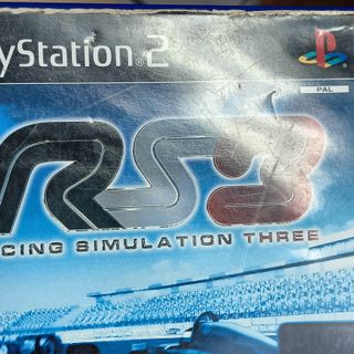 RS3 Racing Simulation Three PS2 ITA Gioco Corse