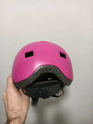 Casco Oxelo B100 Rosa