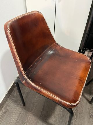Sillas polipiel vintage