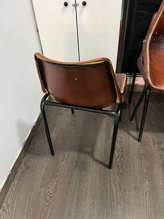 Sillas polipiel vintage