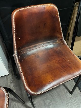 Sillas polipiel vintage