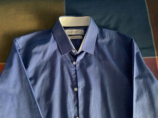 Camisa azul Primark algodón Talla M, muy bonita