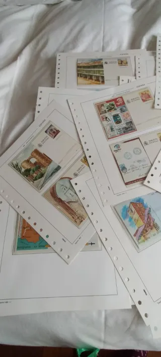 Francobolli Postali e Aerogrammi Spagna 1982-1984