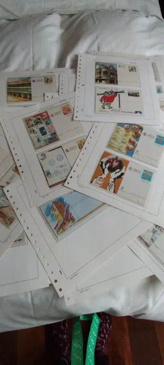 Francobolli Postali e Aerogrammi Spagna 1982-1984