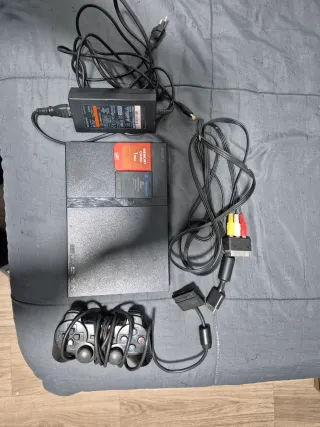 Consola Sony PS2 Negra + Accesorios