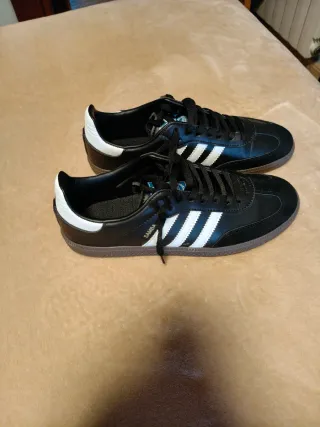 Adidas Samba Zapatillas Negras Blancas