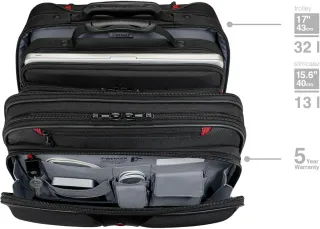 Maletín Trolley Wenger Patriot Negro