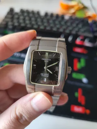Reloj Certina DS Spel Titanium Negro