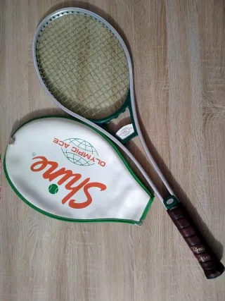 Raqueta Tenis Olympic Ace Vintage Años 80