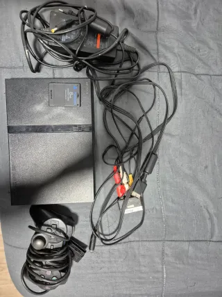 Consola PS2 Sony Negra + Accesorios