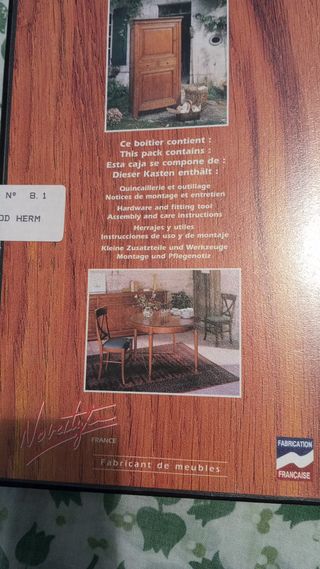 Mueble Salón Madera Cerezo