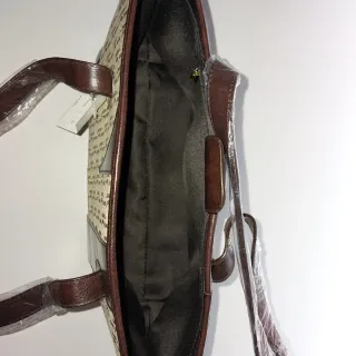 Bolso Carolina Herrera CH Beige Marrón