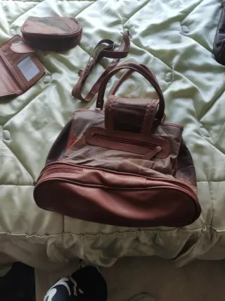 Bolso de señora patchwork