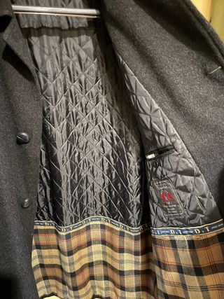 Abrigo hombre austriaco talla grande gris marengo