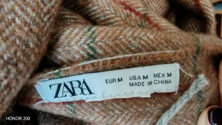 Sciarpa Zara Unisex Marrone