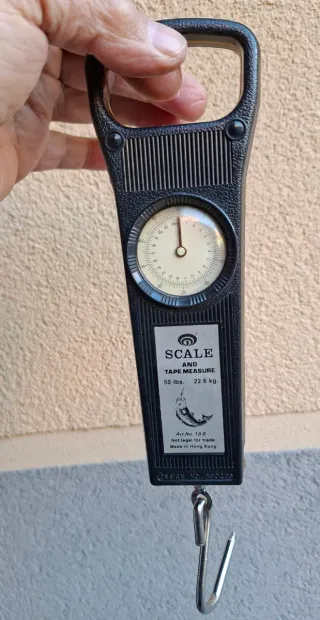 Bilancia con gancio 50 lbs / 22.6 kg