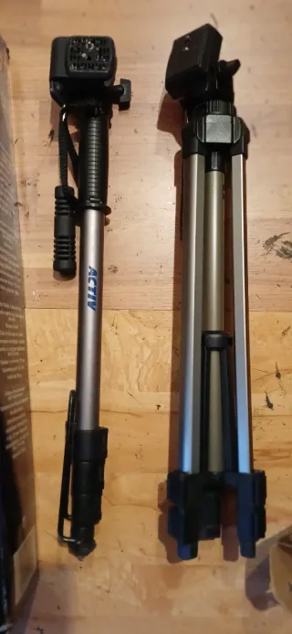 FOTO Y VIDEO Trípode Giottos VT 802 y Monopié MP9