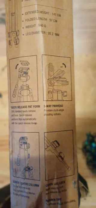 FOTO Y VIDEO Trípode Giottos VT 802 y Monopié MP9