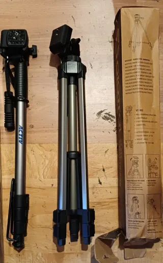 FOTO Y VIDEO Trípode Giottos VT 802 y Monopié MP9