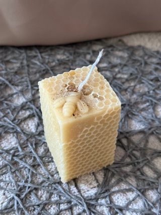 Candele di cera naturale 100% di opercolo (sigillo)