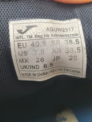 Zapatillas de fútbol Joma azules