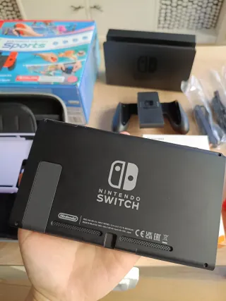 Nintendo Switch + microSD 128Gb + Accesorios