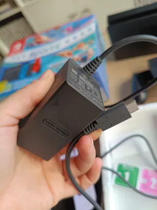 Nintendo Switch + microSD 128Gb + Accesorios