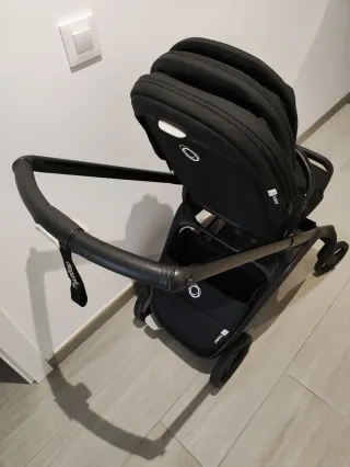 Carro Bugaboo Dragonfly Silla y Capazo Negro