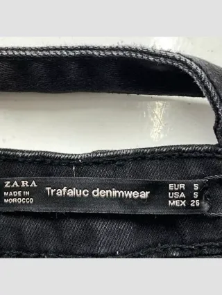 Peto vaquero Zara Talla S