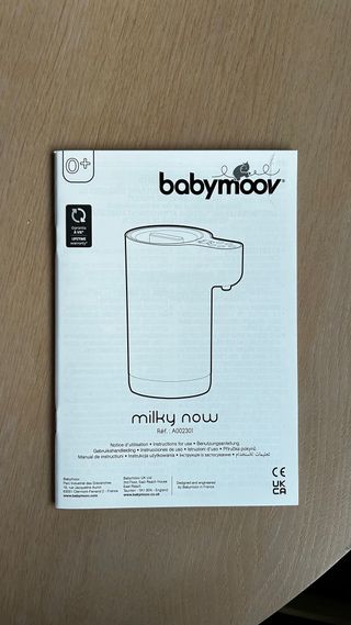 Calentador agua biberones Milky Now Babymoov