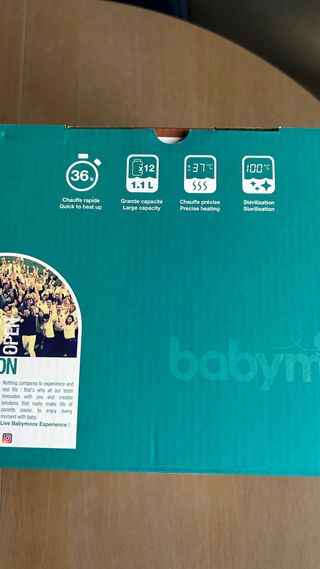 Calentador agua biberones Milky Now Babymoov