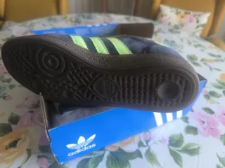 Zapatillas Adidas Handball Spezial Azul/Verde