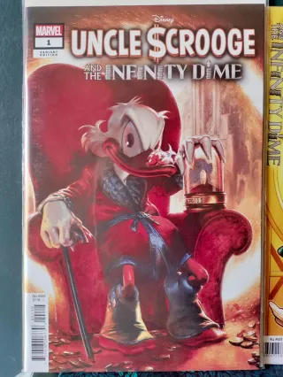 Uncle Scrooge and the infinity dime #1 comic USA