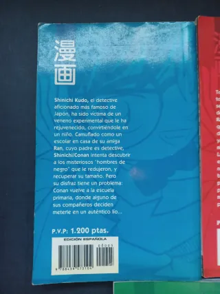 Detective Conan lote del número 5 al 9