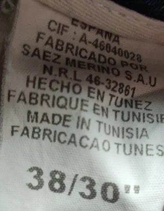 Pantalón vaquero Lois recto mujer talla 38