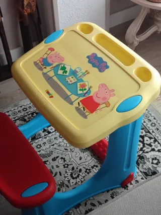 Pupitre Infantil Peppa Pig Smoby