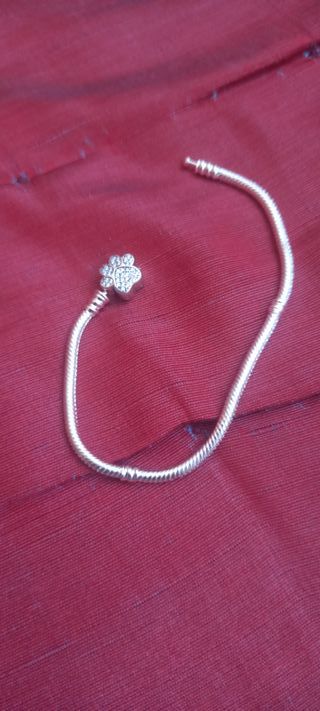 Pulsera pandora de plata